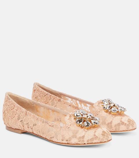 Dolce and gabbana ballerina flats Clearance