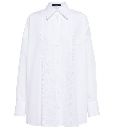 Dolce\u0026Gabbana - Cotton poplin shirt 