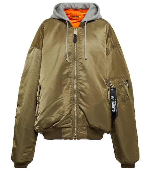 vetements reversible bomber jacket