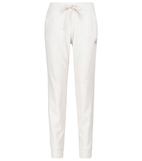 Alo Yoga - Muse ribbed-knit sweatpants 
