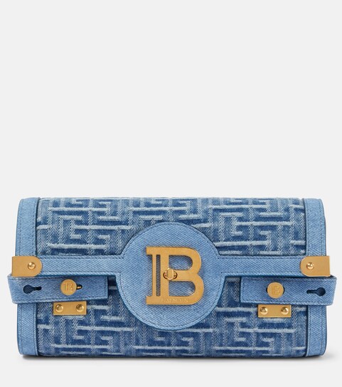 Balmain - Bolso cruzado B-Buzz 23 Small en jacquard | Mytheresa