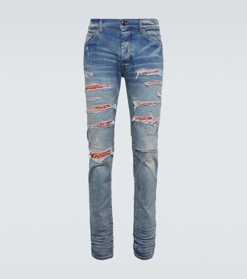Amiri - Thrasher Bandana jeans | Mytheresa