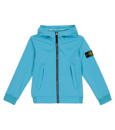 boys stone island soft shell jacket