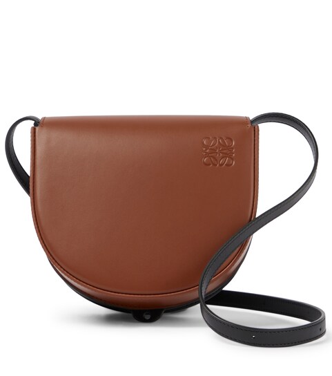 Loewe - Heel Duo leather crossbody bag 