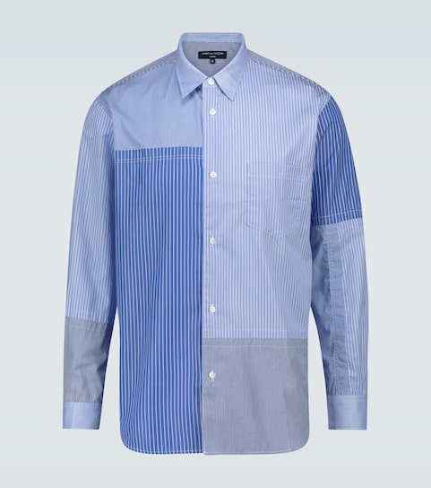 comme des garçons striped shirt