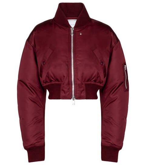 cropped bomber jacket womens