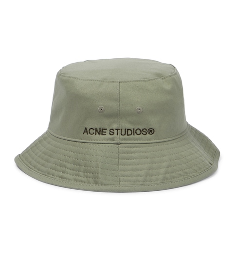 Acne Studios - Logo cotton bucket hat 