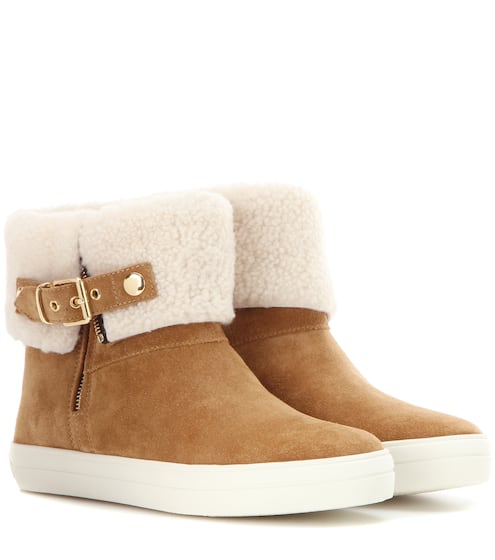 burberry fur boots