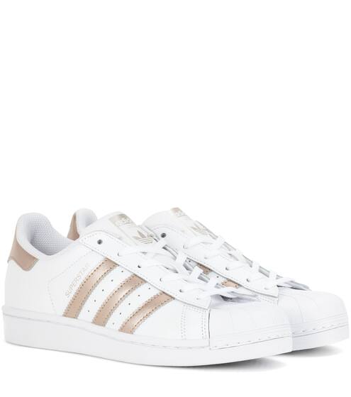 Adidas Originals Superstar leather sneakers
