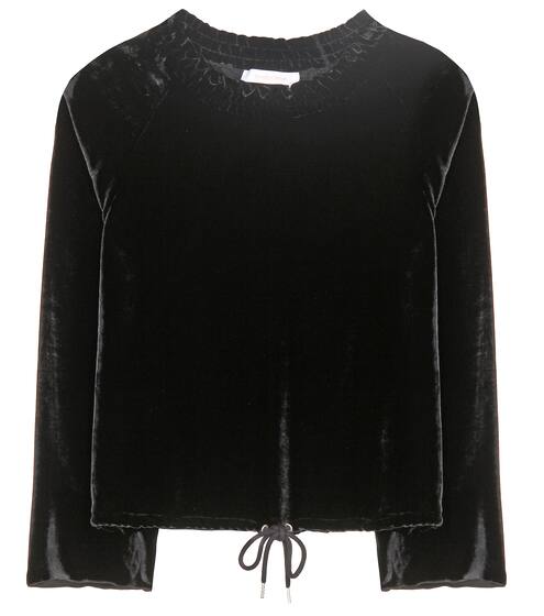 See By Chloé Velvet blouse