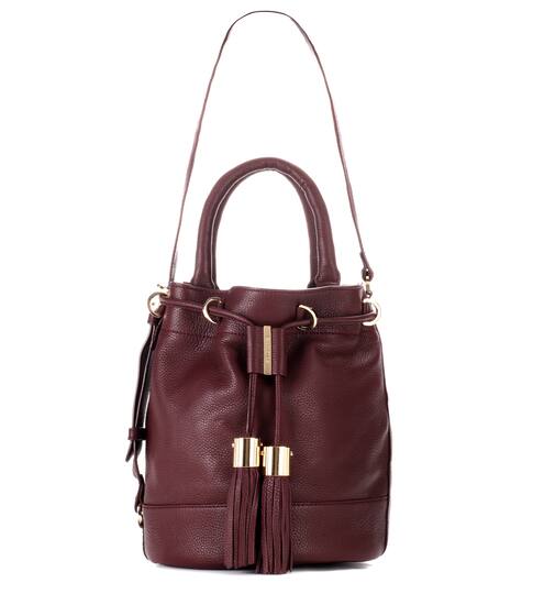 See By Chloe Bucket Bags Styhunt See By Chloe Vicki Large Leather Bucket Bag