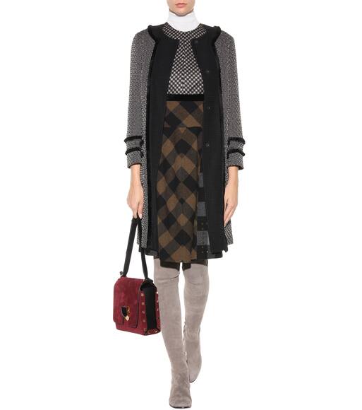 Etro Plaid wool dress