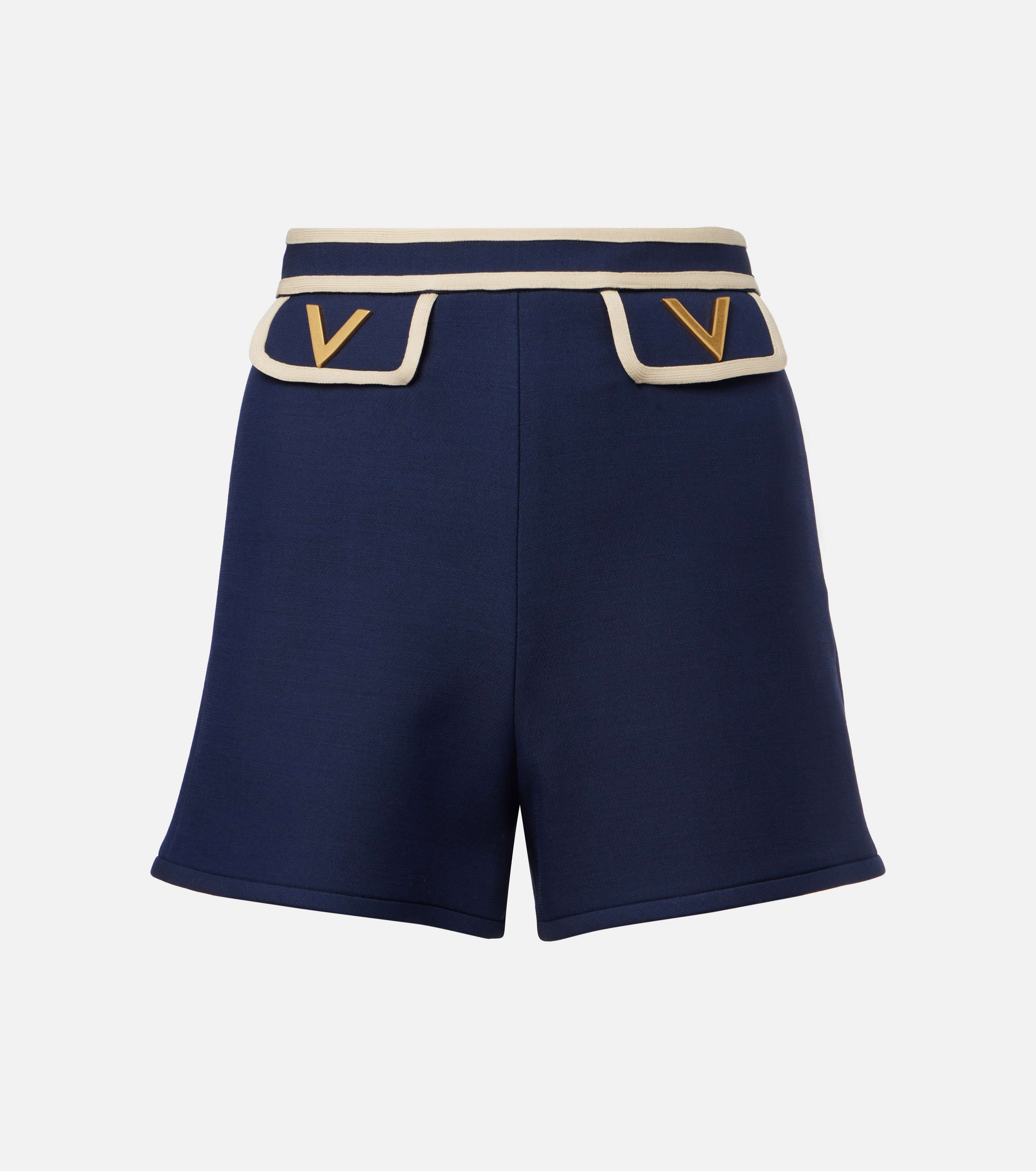 Crepe Couture VGold high-rise shorts - Image 1