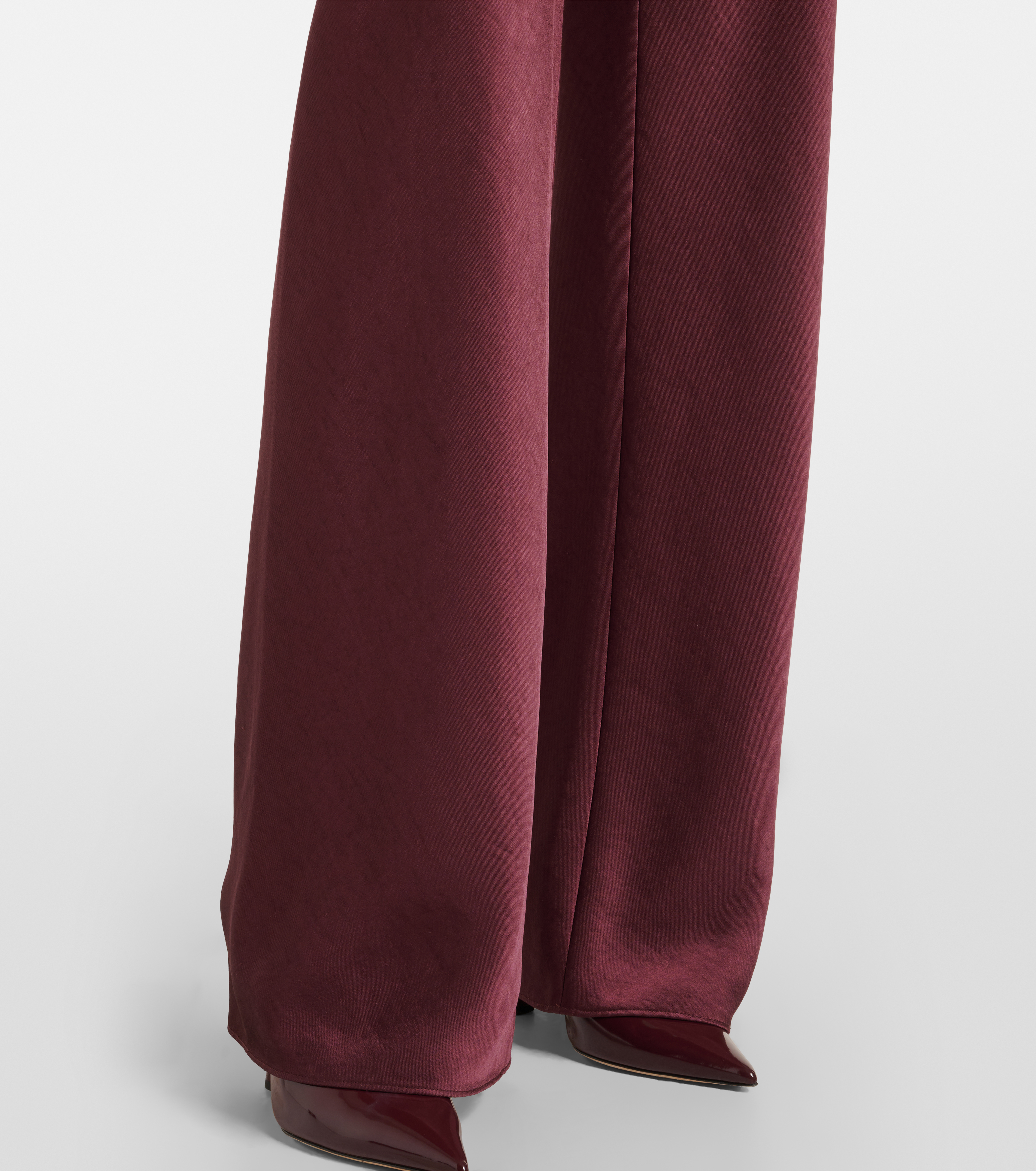 Draped satin top — Image 5