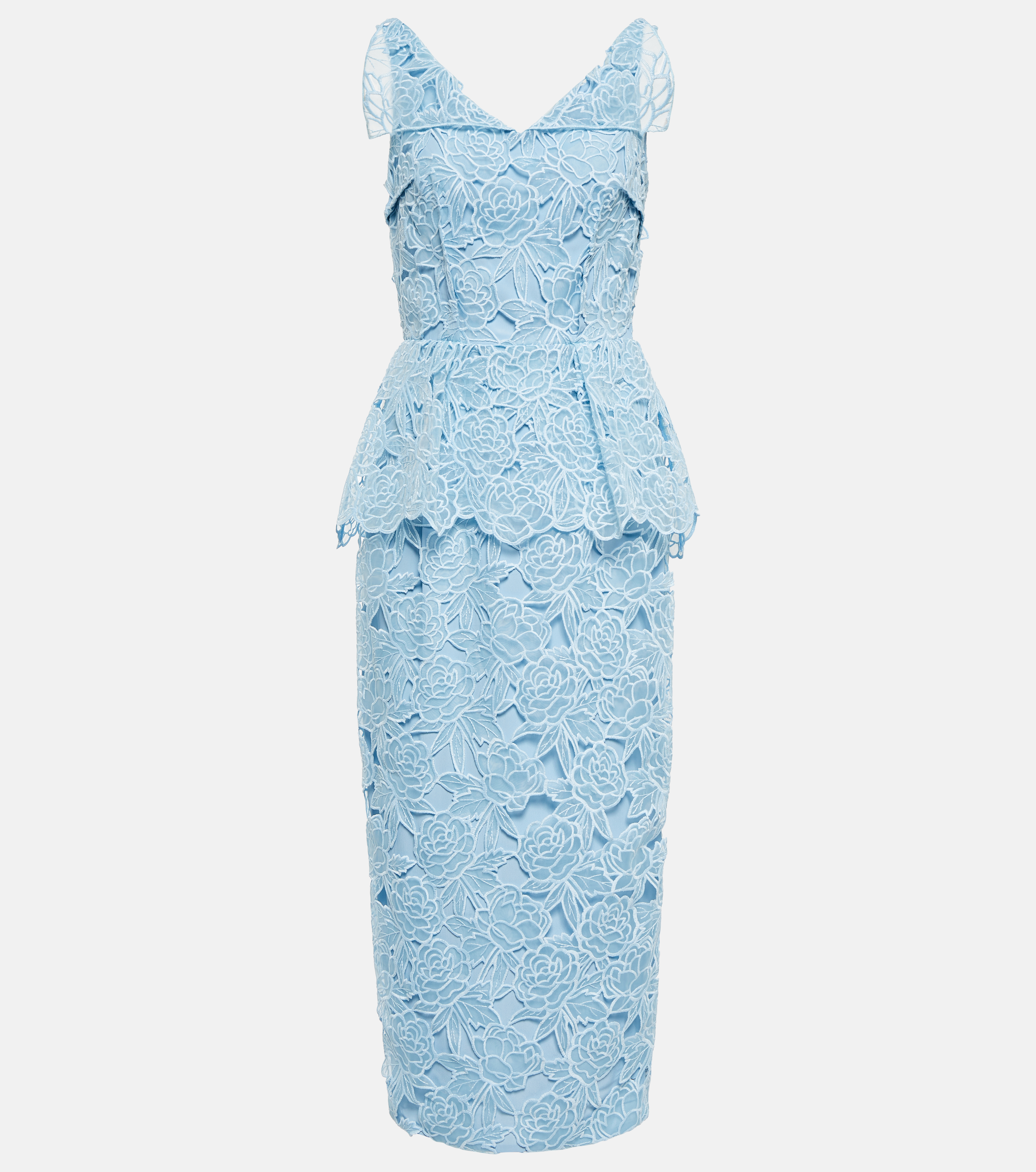 Maesa lace midi dress - Image 1