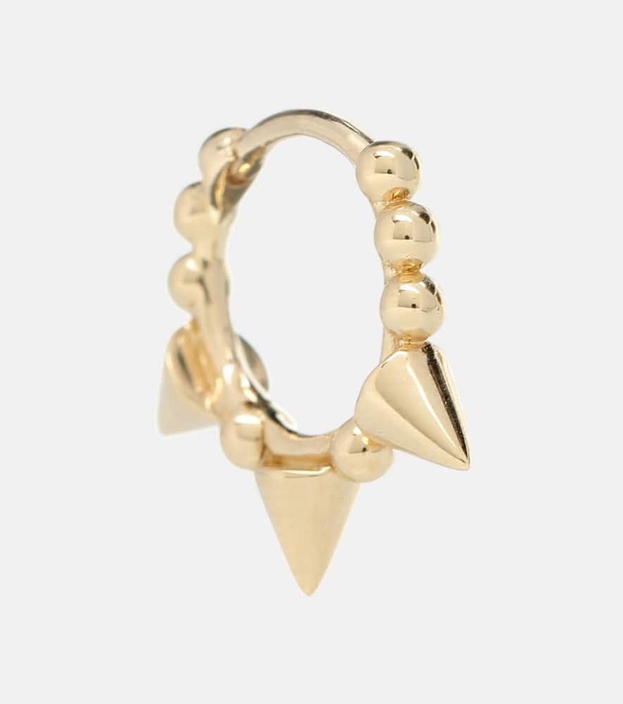 Maria Tash Triple Spike Clicker 14kt gold earring