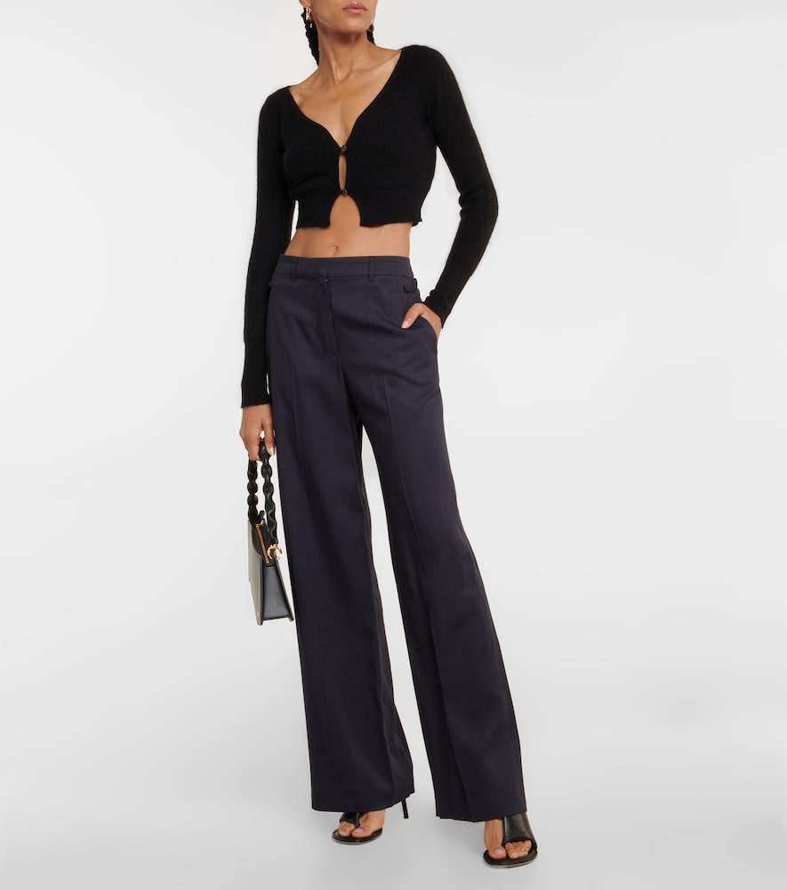  Jacquemus Jacquemus Le Cardigan Alzou Cropped Cardigan 