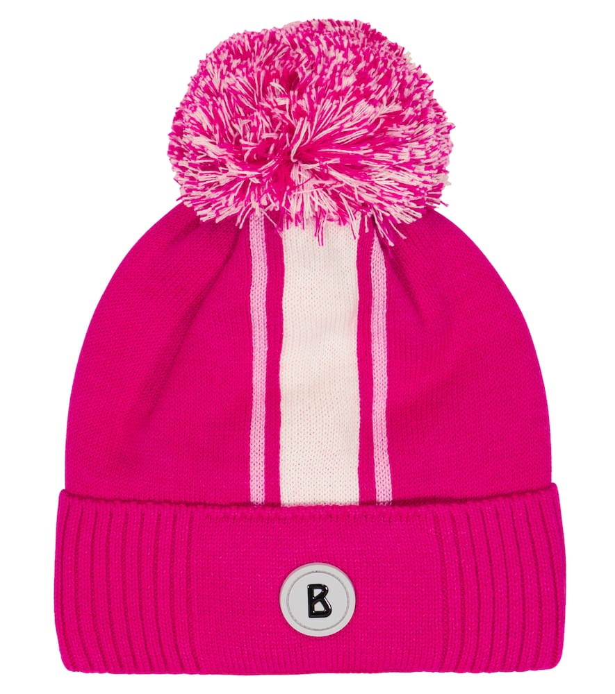 Bogner Kids Pom-pom beanie