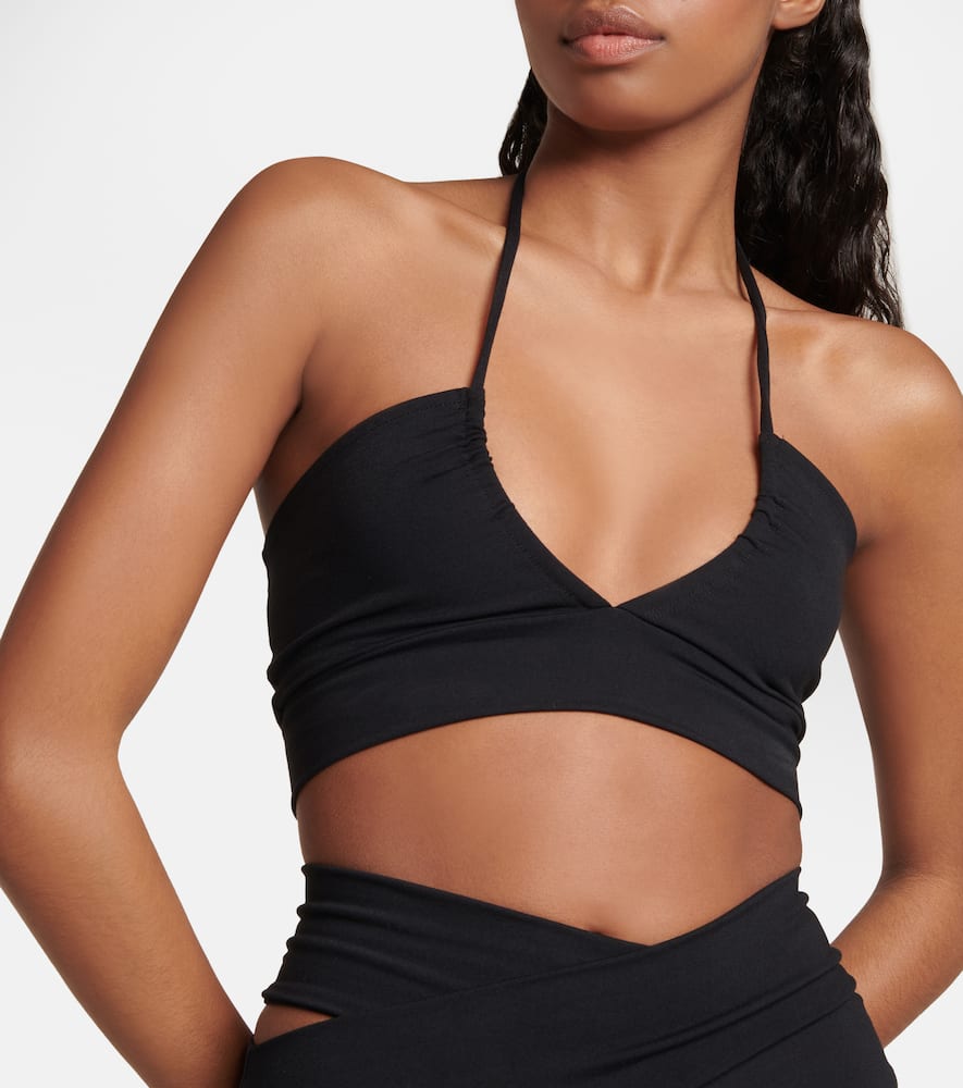 Shop Live The Process Astra Sports Bra In Black