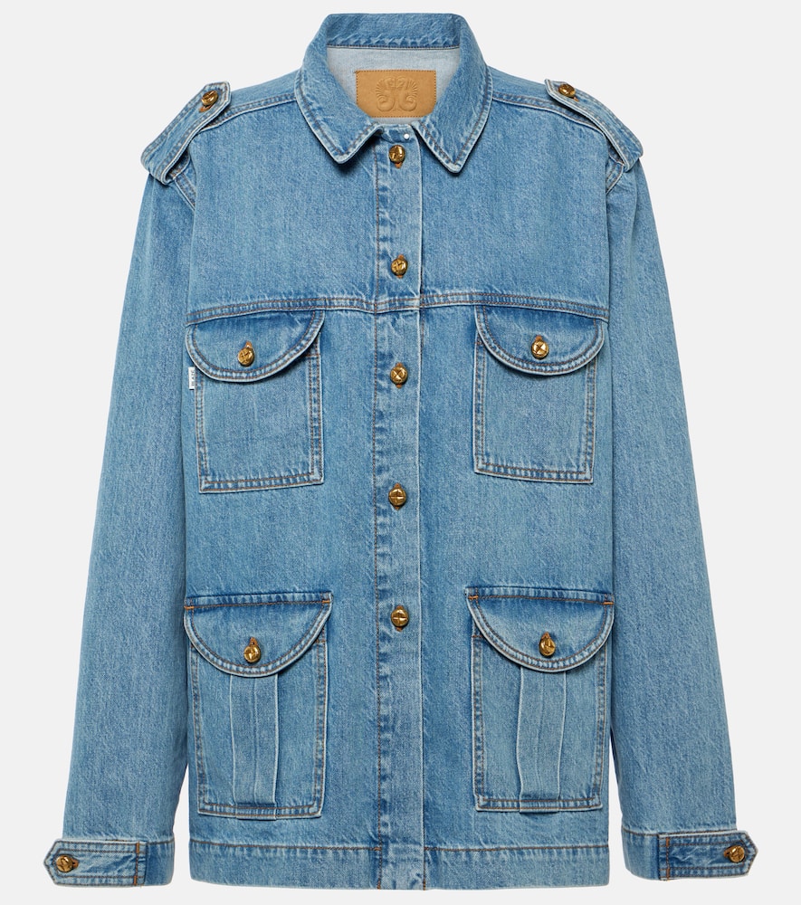 Blaze Milano Blazé Milano Sahariana oversized denim jacket