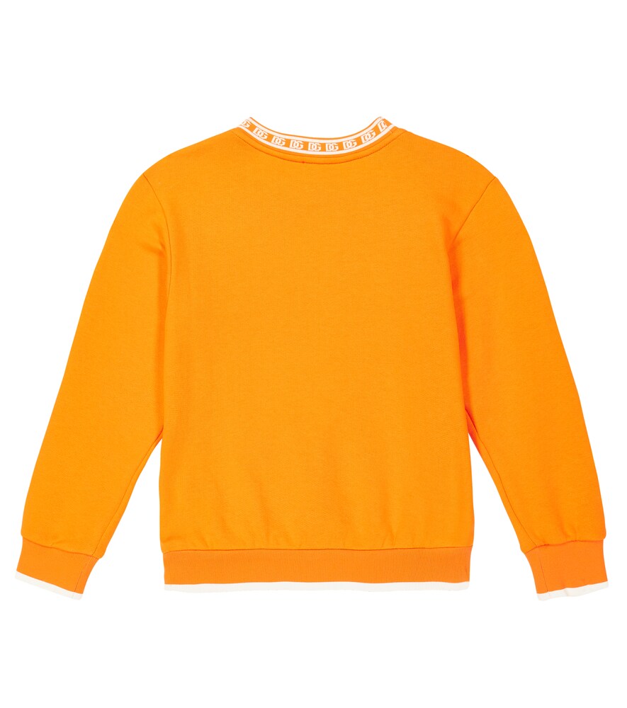  Dolce&gabbana Kids Dolce&gabbana Kids Dg Cotton Jersey Sweatshirt 