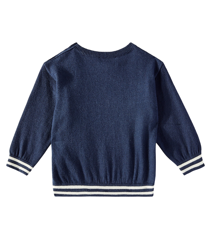 Moschino Kids Moschino Kids Baby Pullover Teddy Bear Aus Baumwolle Und Wolle 