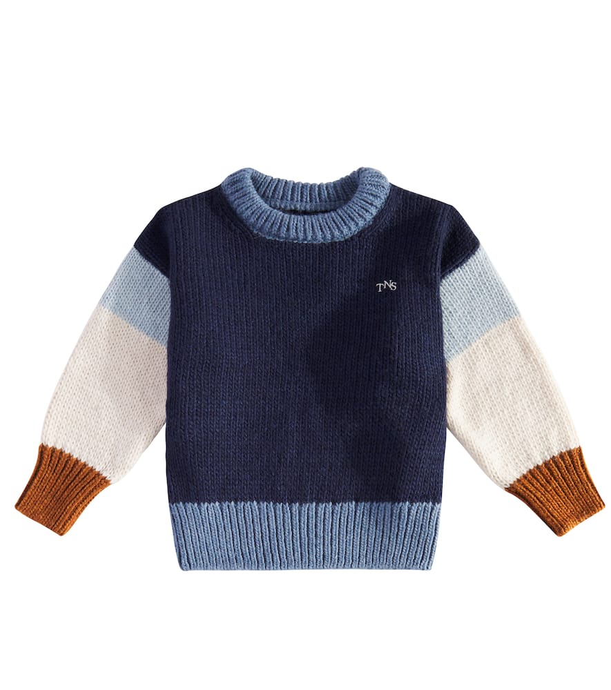 The New Society Zernatt colorblocked sweater
