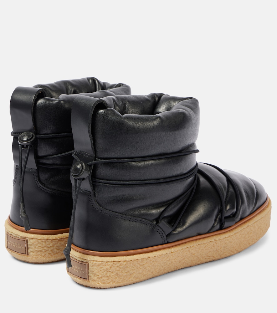  Isabel Marant Isabel Marant Heta Leather Ankle Boots 