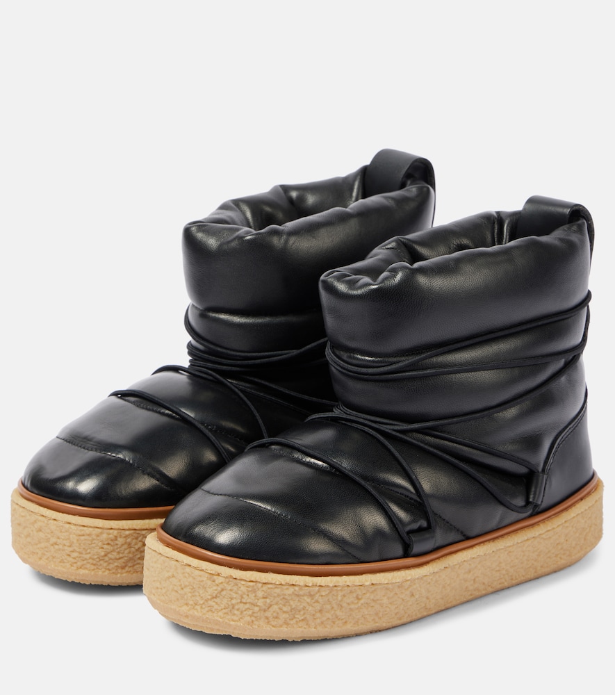  Isabel Marant Isabel Marant Heta Leather Ankle Boots 