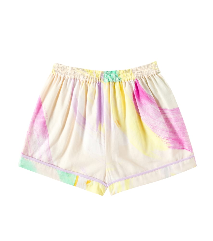 Zimmermann Everley Shorts In Watercolour Multi