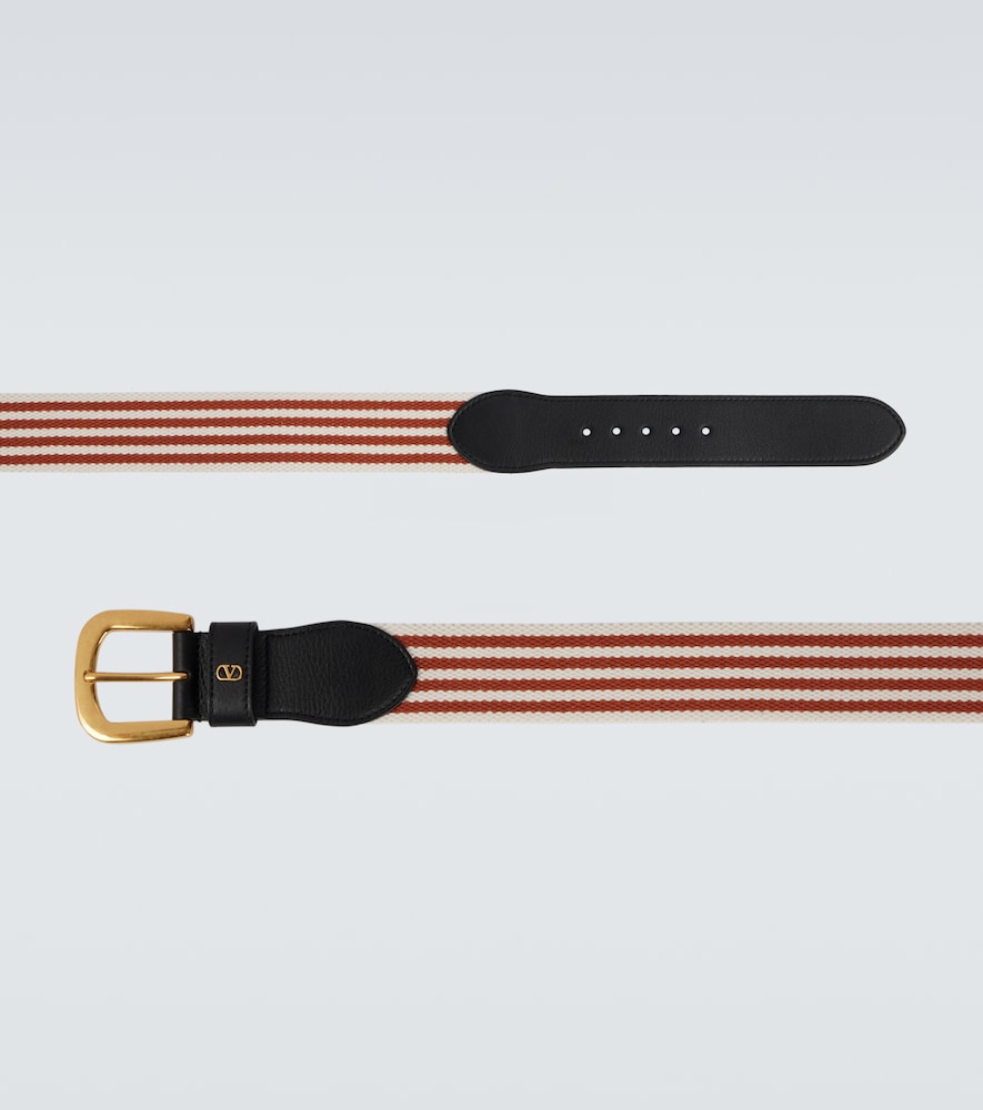  Valentino Garavani Valentino Garavani Striped Belt 