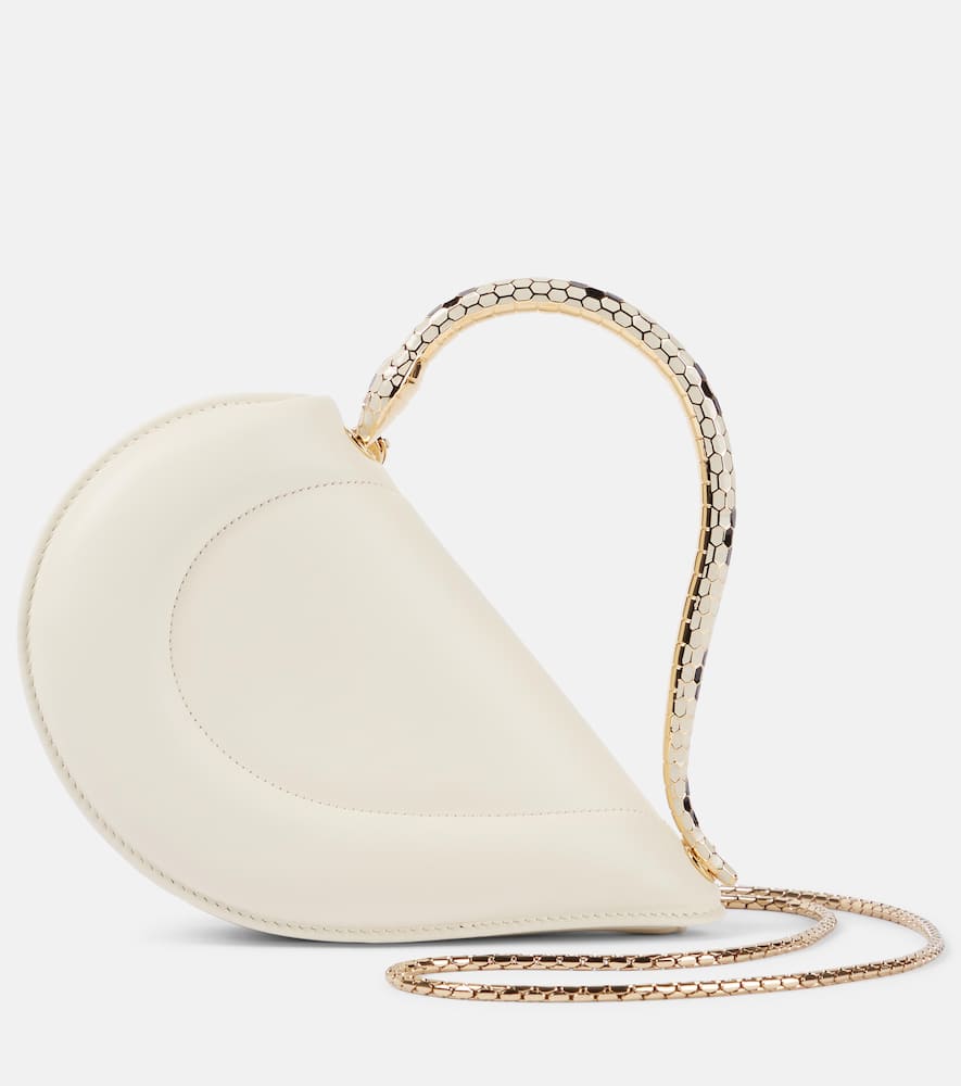 Serpenti Cuore 1968 leather tote bag