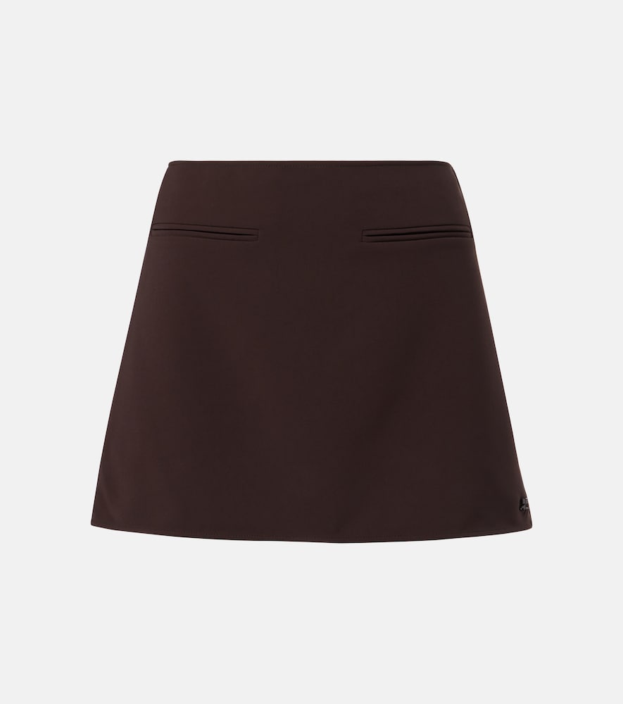 Courrèges Twill Miniskirt