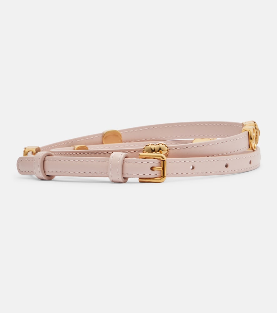 DolceGabbana Ceinture en cuir ornements 696 €