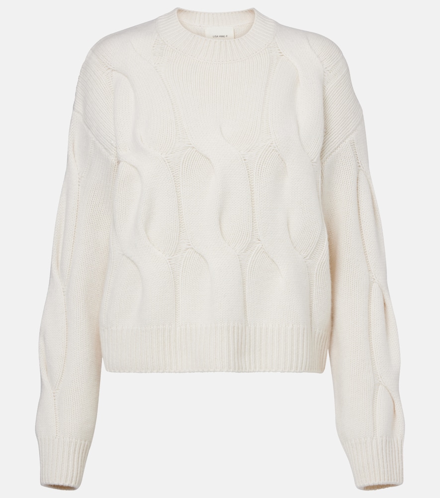 Lisa Yang Sammie cable-knit cashmere sweater