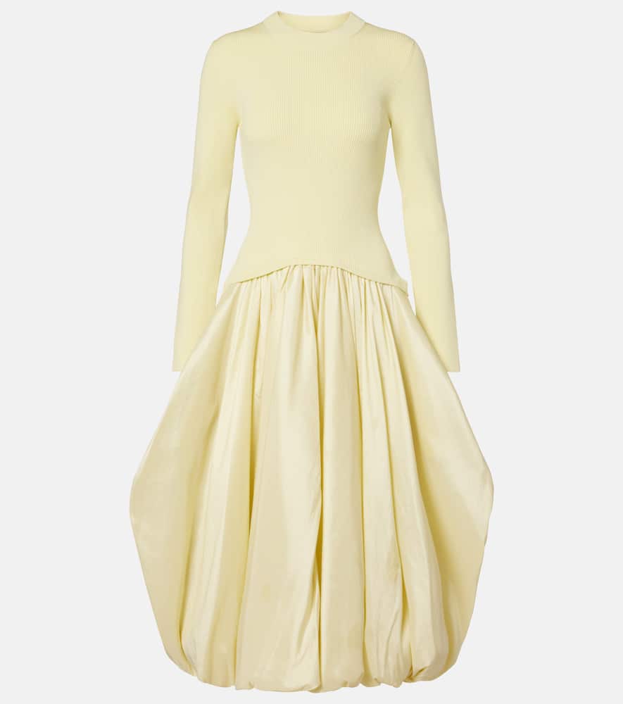 Izzy taffeta midi dress