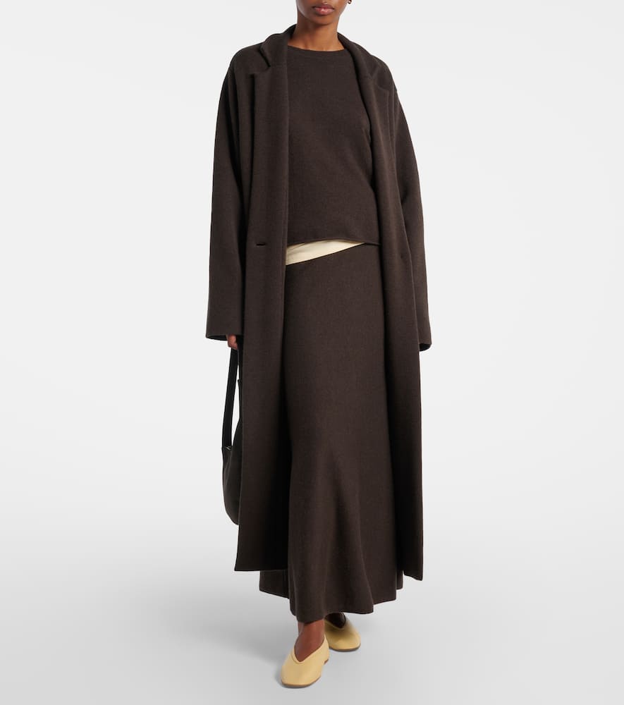 Lisa Yang Torie Knitted Cashmere Maxi Skirt