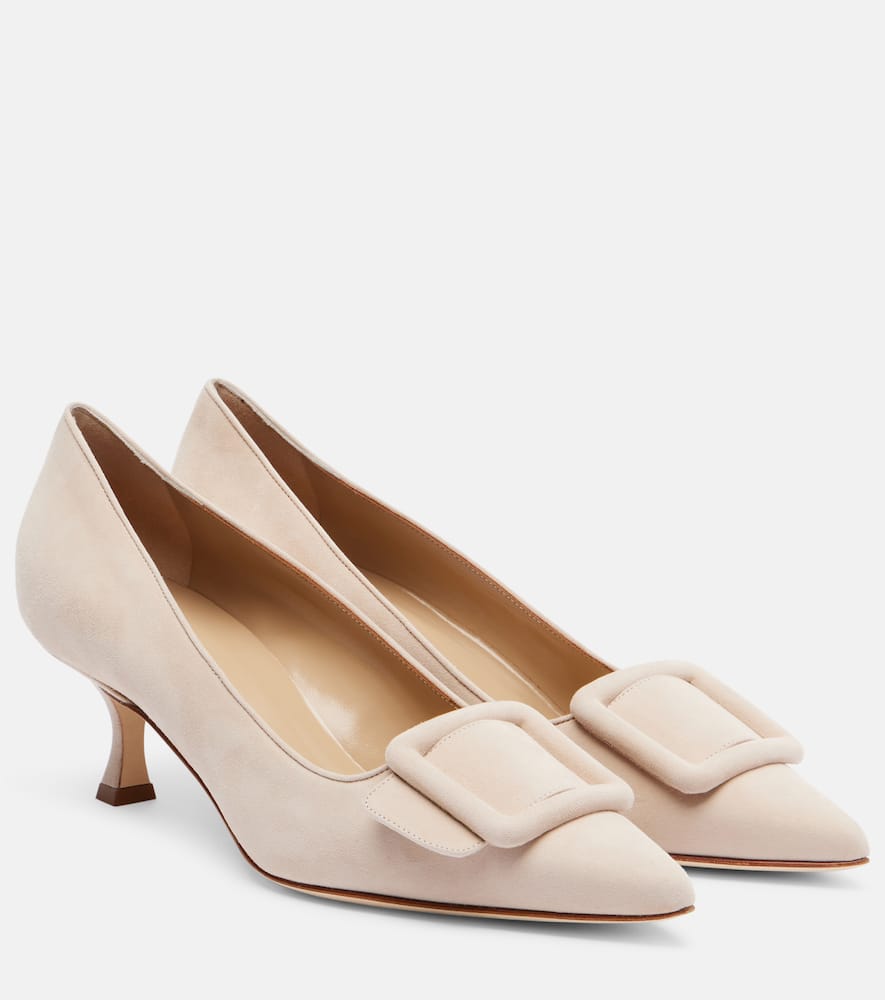Maysale 50 suede pumps