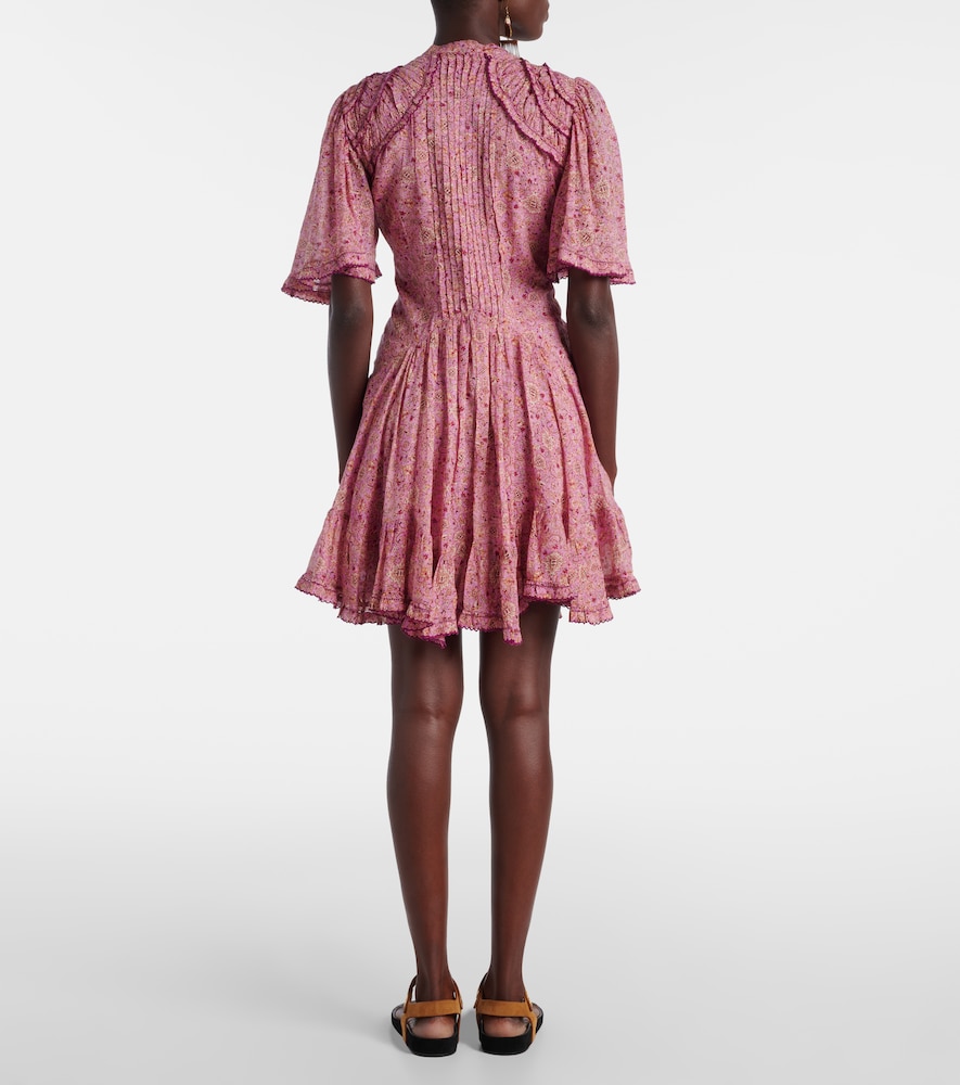  Marant Etoile Marant Etoile Minikleid Celyn Aus Baumwolle 