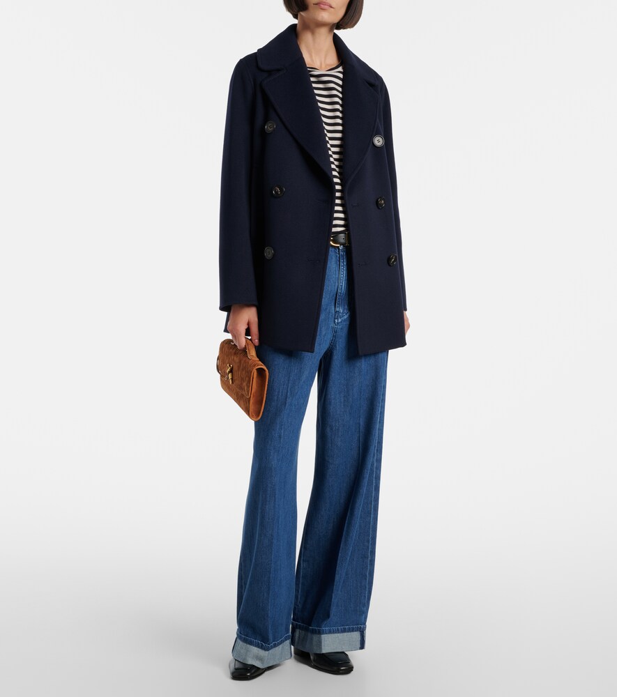 'S Max Mara High-rise wide-leg jeans