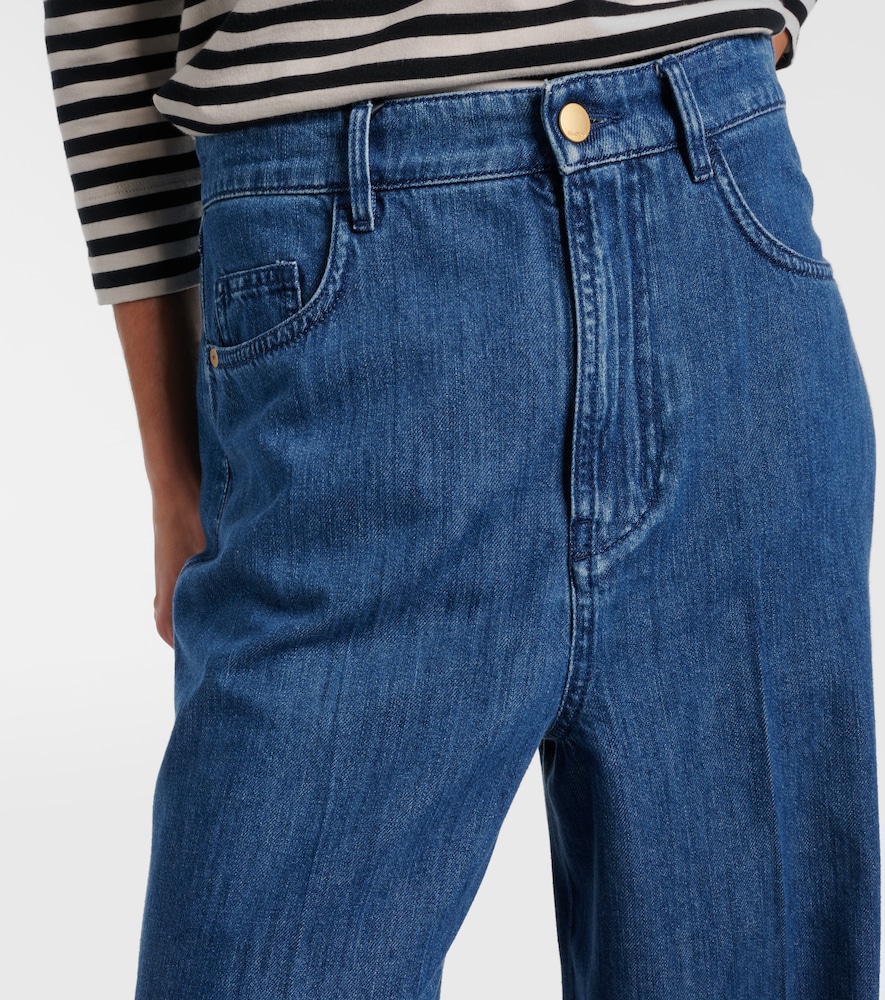  's Max Mara 's Max Mara High-rise Wide-leg Jeans 