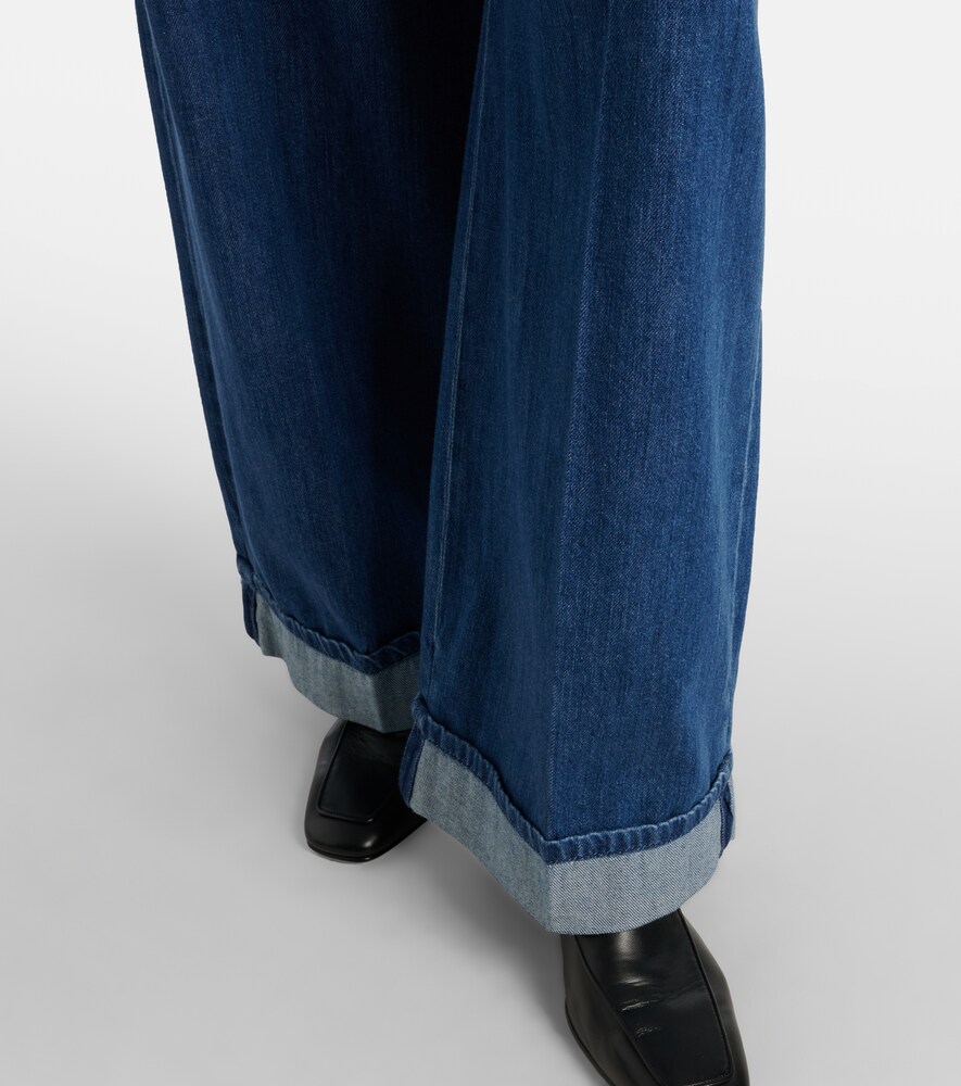  's Max Mara 's Max Mara High-rise Wide-leg Jeans 
