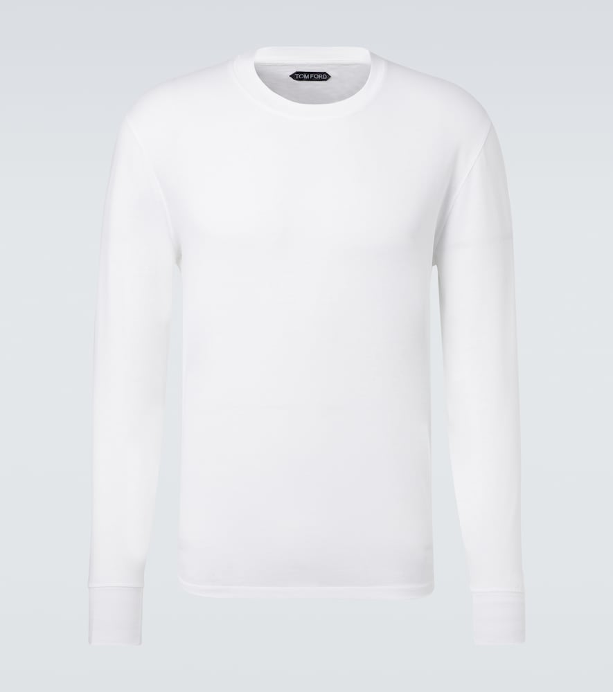 Tom Ford Men's White Jersey T-Shirt UK Size 42 - Mytheresa