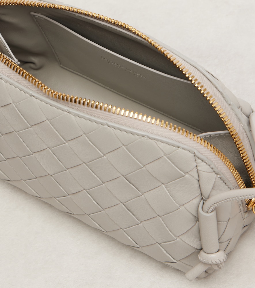  Bottega Veneta Bottega Veneta Concert Mini Leather Crossbody Bag 