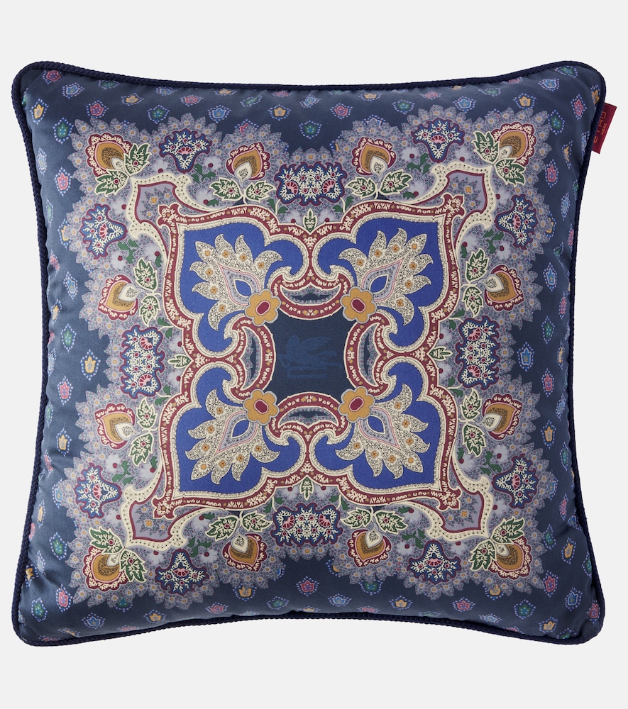 Etro Zahir printed cotton cushion