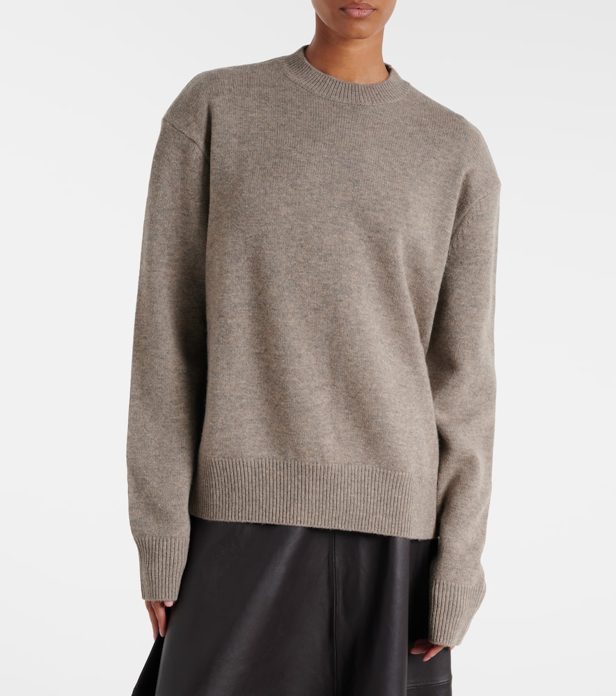 The Frankie Shop Rafaela Wool And Cashmere Sweater In Neutral