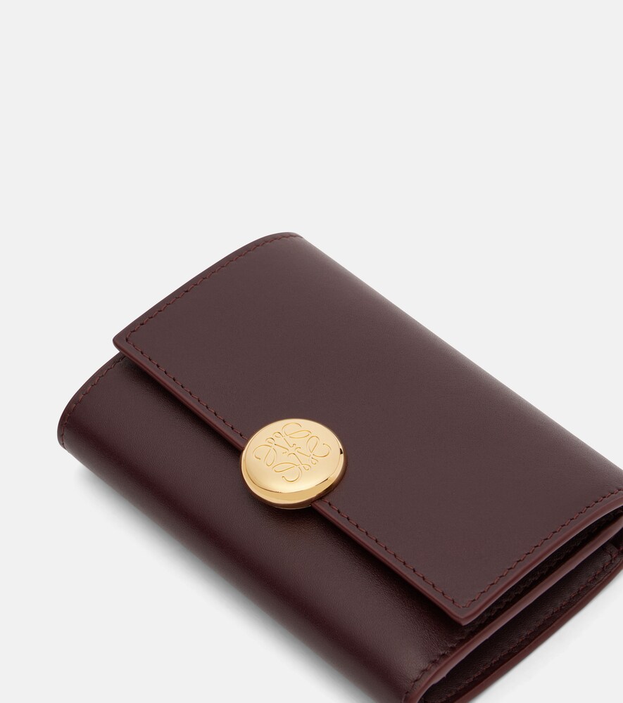  Loewe Loewe Pebble Small Leather Wallet 