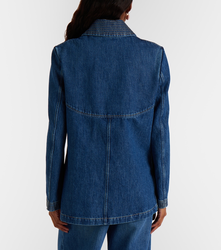 Valentino Valentino Vgold Denim Field Jacket 
