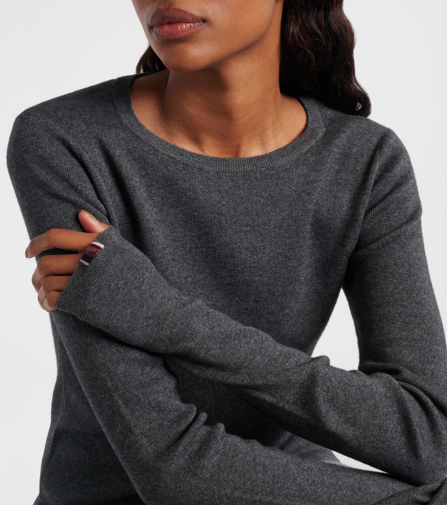 N°392 Eel Cotton And Cashmere T-Shirt