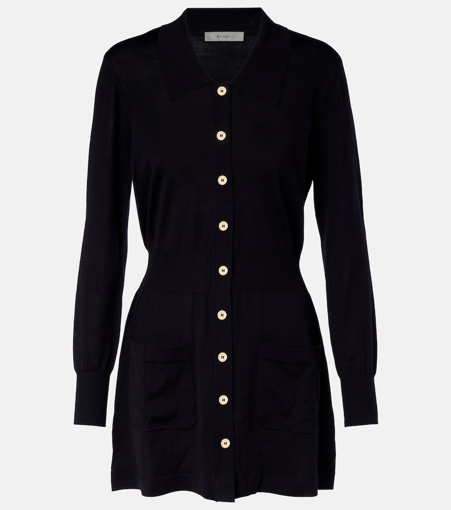 Frame Wool Polo Dress
